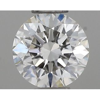 0.31 Carat Round G VVS1 EX IGI Natural Diamond