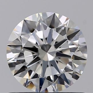 0.70 Carat Round E VS1 EX GIA Natural Diamond