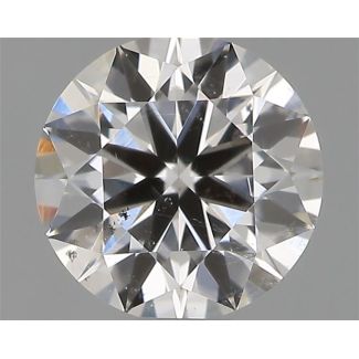 0.40 Carat Round E SI2 VG EX GIA Natural Diamond