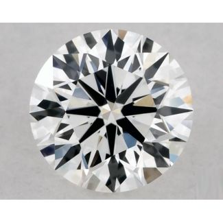 0.3 Carat Round F VS1 VG EX GIA Natural Diamond