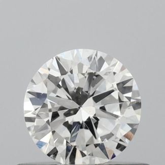 0.5 Carat Round H SI1 VG GIA Natural Diamond