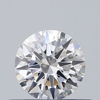 0.36 Carat Round E VS2 EX GIA Natural Diamond