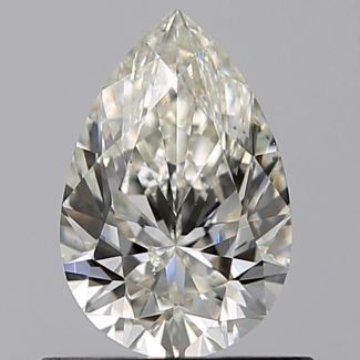 0.61 Carat Pear J VS2 - VG GIA Natural Diamond