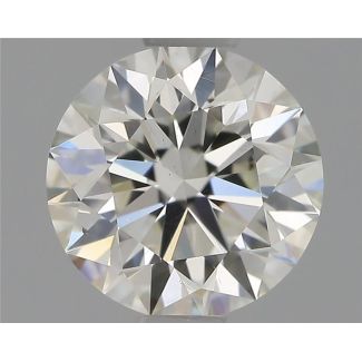 0.72 Carat Round G VS2 EX IGI Natural Diamond