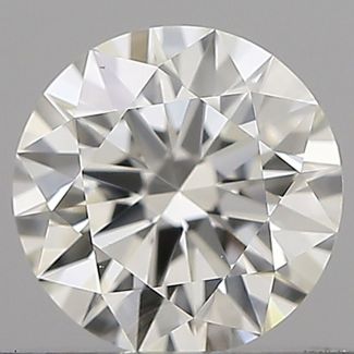 0.51 Carat Round H IF EX IGI Natural Diamond