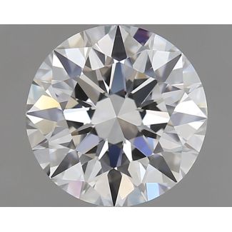 1.33 Carat Round E IF EX GIA Natural Diamond