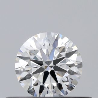 0.35 Carat Round F IF EX GIA Natural Diamond