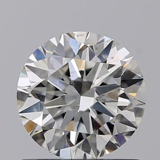 0.80 Carat Round H VS2 VG GIA Natural Diamond