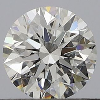 0.35 Carat Round D VS2 EX GIA Natural Diamond