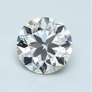 1.0 Carat Round F VS1 VG GD GIA Natural Diamond