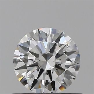 0.46 Carat Round E IF EX GIA Natural Diamond