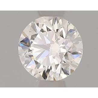 0.31 Carat Round H VS2 EX IGI Natural Diamond