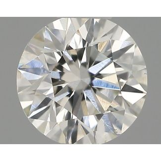 0.32 Carat Round G SI1 EX VG IGI Natural Diamond