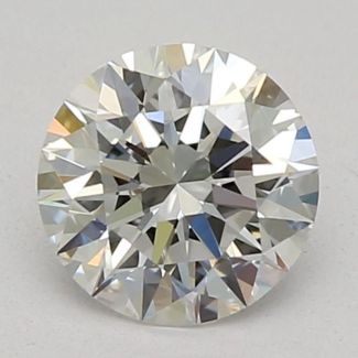 0.52 Carat Round E VVS2 EX GIA Natural Diamond