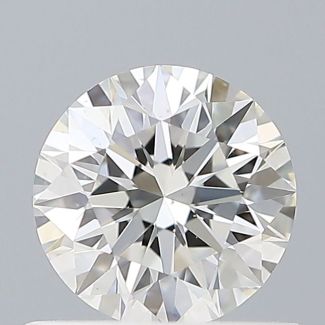 0.54 Carat Round G VS1 EX GIA Natural Diamond