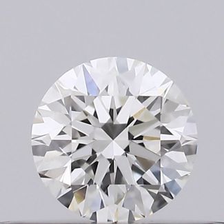 0.22 Carat Round G VVS1 EX GIA Natural Diamond