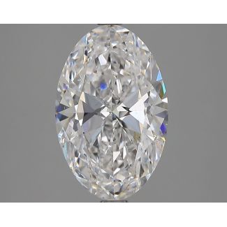 3.01 Carat Oval D SI1 - EX VG GIA Natural Diamond