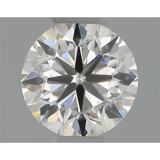 0.30 Carat Round H VS1 VG EX GIA Natural Diamond