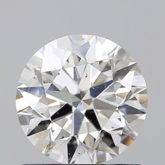 1.01 Carat Round F SI2 EX VG GIA Natural Diamond