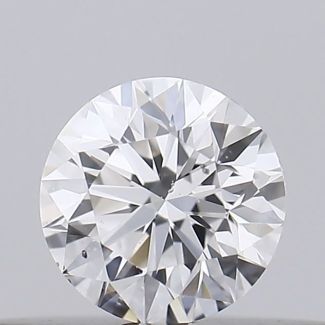 0.18 Carat Round D SI1 EX GIA Natural Diamond