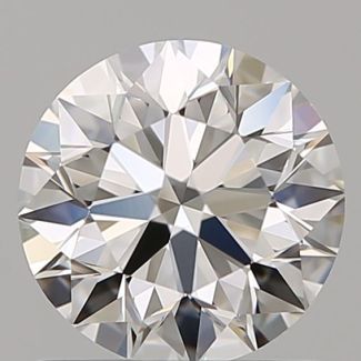 0.90 Carat Round F IF EX GIA Natural Diamond