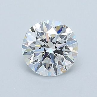 0.54 Carat Round E SI2 EX GIA Natural Diamond