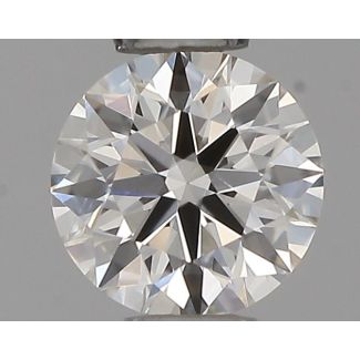 0.3 Carat Round H VVS1 EX IGI Natural Diamond