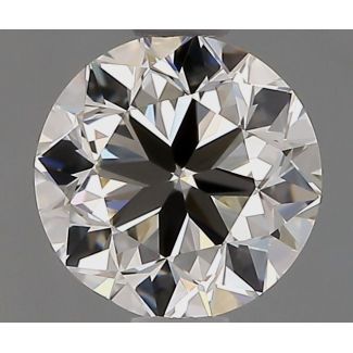 0.9 Carat Round H VVS2 VG IGI Natural Diamond