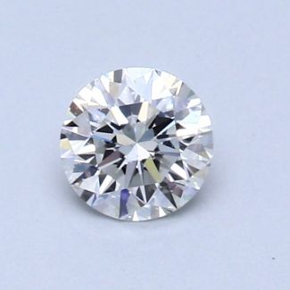 0.5 Carat Round F SI1 VG EX GIA Natural Diamond