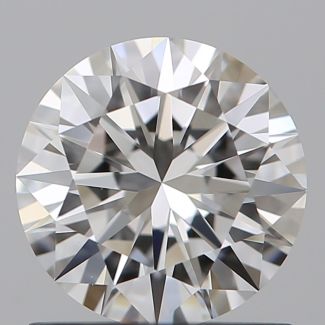 1.01 Carat Round F VVS2 EX GIA Natural Diamond