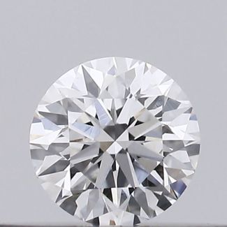 0.18 Carat Round D VS1 VG GIA Natural Diamond