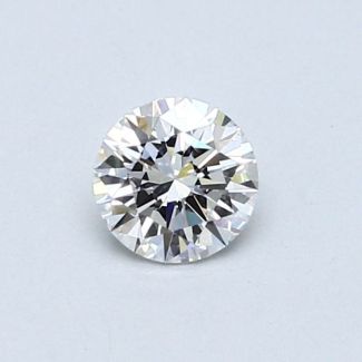 0.41 Carat Round D IF EX VG GIA Natural Diamond