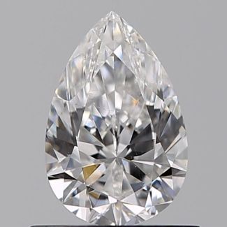 0.51 Carat Pear E VS2 - VG GIA Natural Diamond