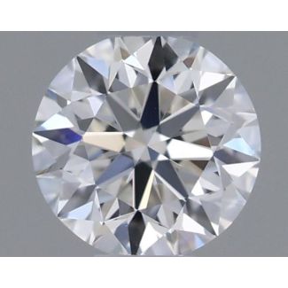 0.3 Carat Round F VVS2 VG EX GIA Natural Diamond