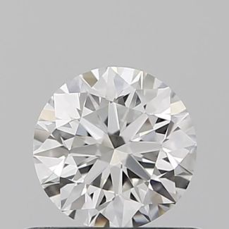 0.47 Carat Round G VVS2 EX GIA Natural Diamond