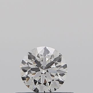 0.30 Carat Round F SI1 VG EX GIA Natural Diamond