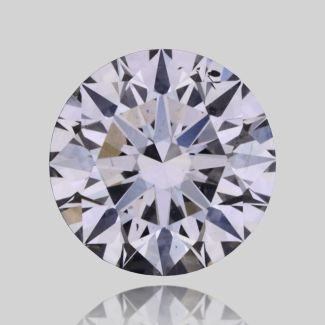 0.5 Carat Round G SI1 EX GIA Natural Diamond