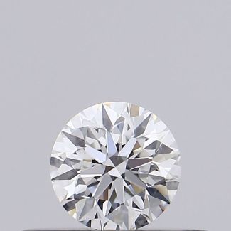 0.23 Carat Round F VVS1 EX GIA Natural Diamond