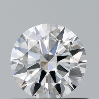 0.5 Carat Round H VVS2 EX VG GIA Natural Diamond