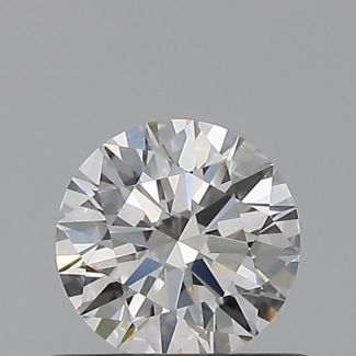 0.5 Carat Round E VS2 EX GIA Natural Diamond