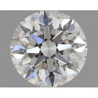 1.5 Carat Round F VVS1 EX GIA Natural Diamond