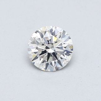 0.45 Carat Round F SI1 VG EX GIA Natural Diamond