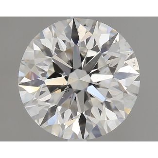 1.0 Carat Round G SI1 EX GIA Natural Diamond