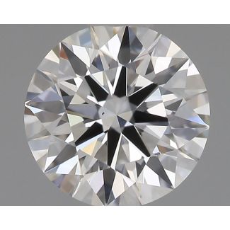 0.57 Carat Round G VS1 EX GIA Natural Diamond