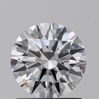 0.90 Carat Round D VVS1 EX GIA Natural Diamond