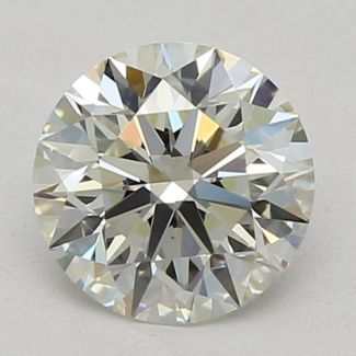 0.62 Carat Round J VS1 EX GIA Natural Diamond