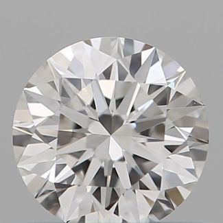 0.5 Carat Round F VS2 EX GIA Natural Diamond