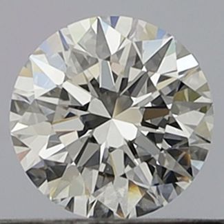 0.35 Carat Round E IF EX GIA Natural Diamond