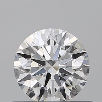 0.5 Carat Round E VS1 EX GIA Natural Diamond