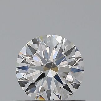 0.5 Carat Round E VS2 EX GIA Natural Diamond